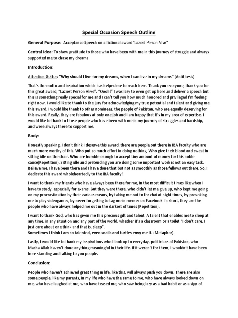 The simpsons general speech outline format 08 image