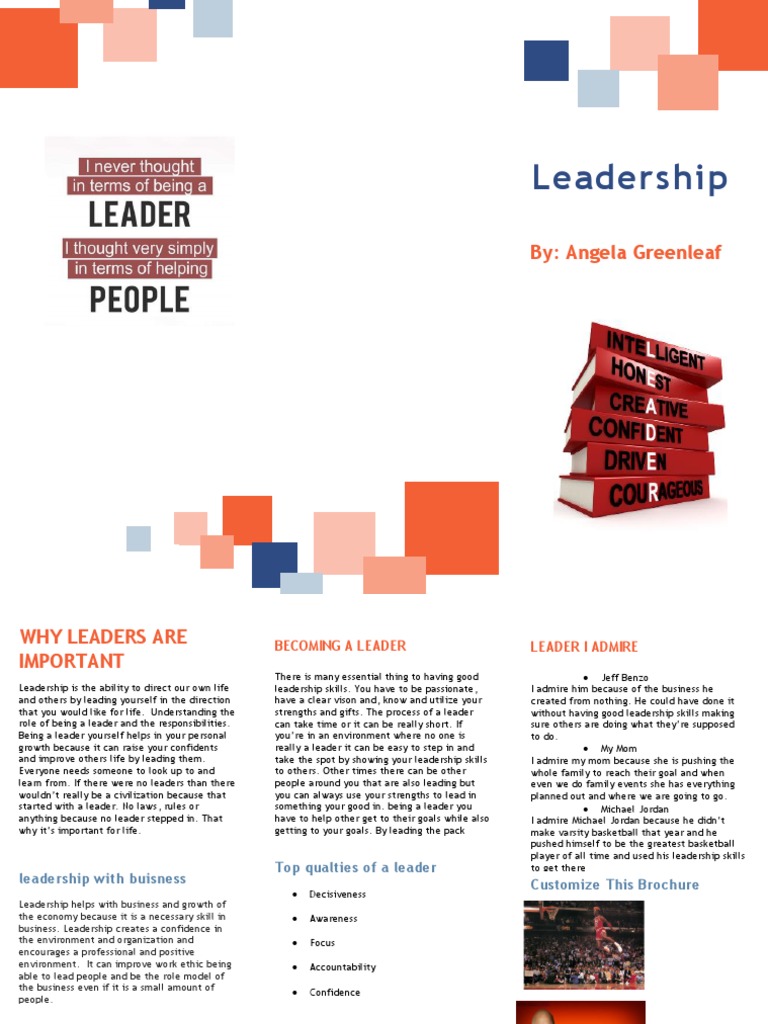 Importance of Leadership Skills | PDF | Leadership | Behavioural Sciences