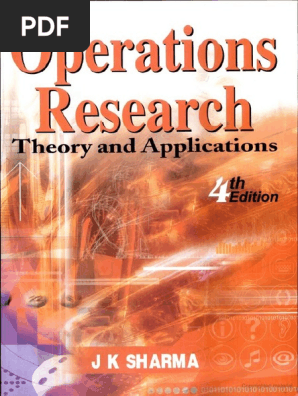 Operations Research Jk Sharma Pdf Pdf