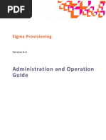 Sigma Provisioning 6.2 Administration and Operation Guide PDF