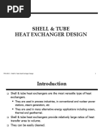 Shell and Tube Heat Exchangers Design