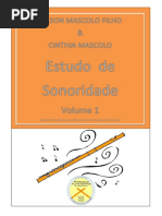 Vol. 1 - Estudo de Sonoridade. Nilson Mascolo & Cinthia Mascolo -07 Março2019