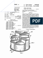 Food storage container system patent