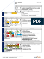 Calendario Academico 2019-1