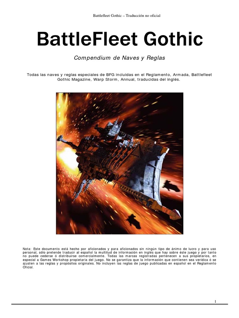 Battlefleet Gothic Ships PDF | PDF | Acorazado | Crucero