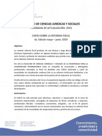 Programa Curso Reforma Fiscal 4a. Ed.