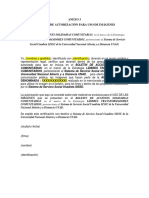 Formato autorización uso imágenes boletín acciones solidarias