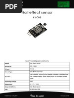 Sen Ky003 Datasheet