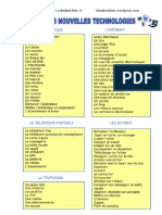 Lexique-Les Nouvelles Techonogies