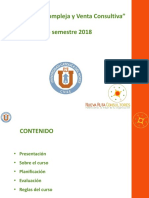 Negociacion y Venta Consultiva 2018