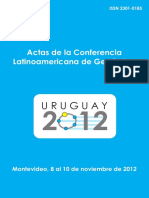 Actas de Conferencia - Uruguay PDF