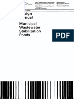 Design Manual - Municipal Waste Water Stab Manual PDF