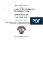 "Understanding of Genetic Algorithm & Welded Beam Design": A Second Review Report On