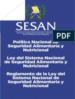 Politica y Ley de SAN PDF