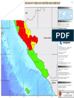 Peta Risiko Bencana Gunung API Bengkulu