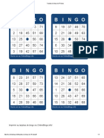 Tarjetas de Bingo de 75 Bolassssss