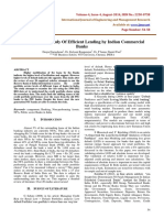 AComparativeStudyOfEfficientLendingByIndianCommercialBanks (54 58) PDF