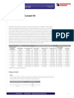 TG16 Conduit Fill Requirements