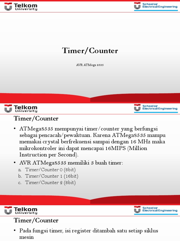 05 Timer Counter | PDF | Griya & Taman | Komputer