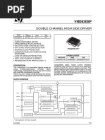 VND830SP: Double Channel High Side Driver