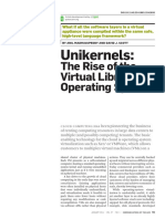 Unikernels:: The Rise of The Virtual Library Operating System