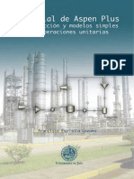 Tutorial de Aspen Plus Introducción y Modelos Simples de Operaci PDF