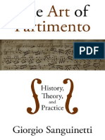 Giorgio Sanguinetti - The Art of Partimento - History, Theory, and Practice (2012, Oxford University Press) PDF