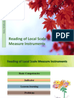 Membaca Skala Ukur Instrumen Lokal: Reading of Local Scale Measure Instruments