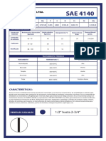 Acero SAE 4140