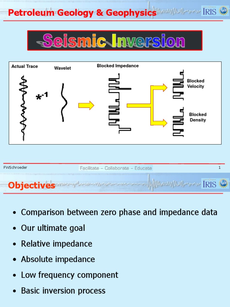 Seismic Inversion for Geophysicists | PDF | Reflection Seismology ...