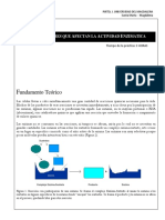 Factores Que Afectan La Actividad de Las Enzimas