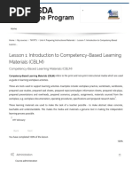 Competency-Based Learning Material: Tesda-Ncr | PDF | Application ...