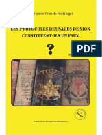 De Vries de Heekelingen Herman - Les Protocoles Des Sages de Sion Constituent-Ils Un Faux PDF