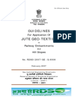 Rdso Ge-G-8-Jute Geo-Textile On Railway Embankments & Hill Slopes PDF