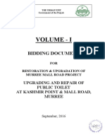 Tender 1,2 and 3 Restoration and Upgradation of Mall Road PDF