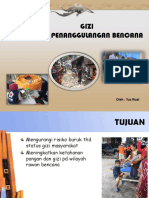 Gizi Pada Penanggulangan Bencana Utk Poltekes Gizi Tasikmalaya November 2016 PDF