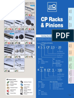 CP Racks & Pinions Product Catalog