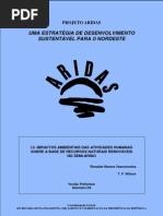 ANEXO Projeto ARIDAS - UMA ESTRATÉGIA DE DESENVOLVIMENTO SUSTENTÁVEL PARA O NORDESTE