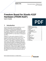 Freedom Board For Kinetis K22F Hardware (FRDM-K22F) : User's Guide