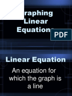 Linear Equations.