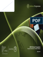 UEFA Referee Programme: Practical Information For Match Officials