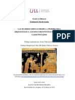 Las mujeres griegas desde la perspectiva arqueologica. Los documentos figurativos los vasos pintados..pdf