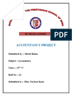 Accountancy Project: BC Road, Jammu