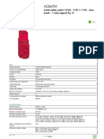 Preventa XCS - XCSA701