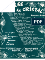 Partition Accordeon Gratuite Perles de Cristal PDF