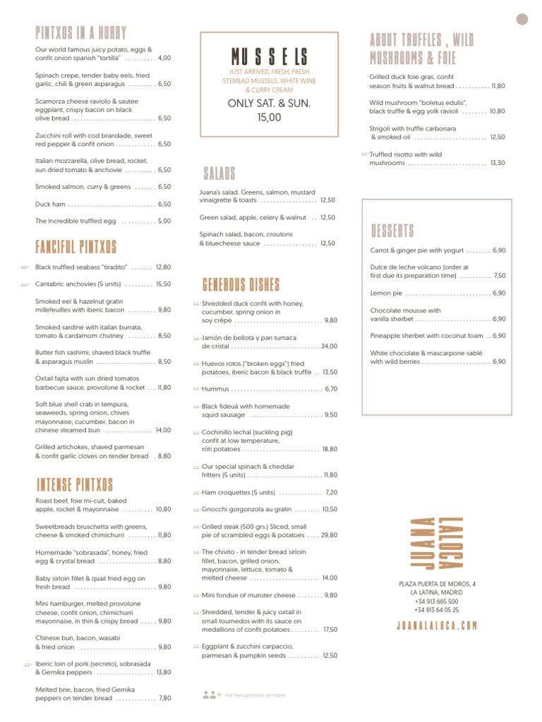 Diverse Menu of Gourmet Dishes | PDF | Salad | Food And Drink