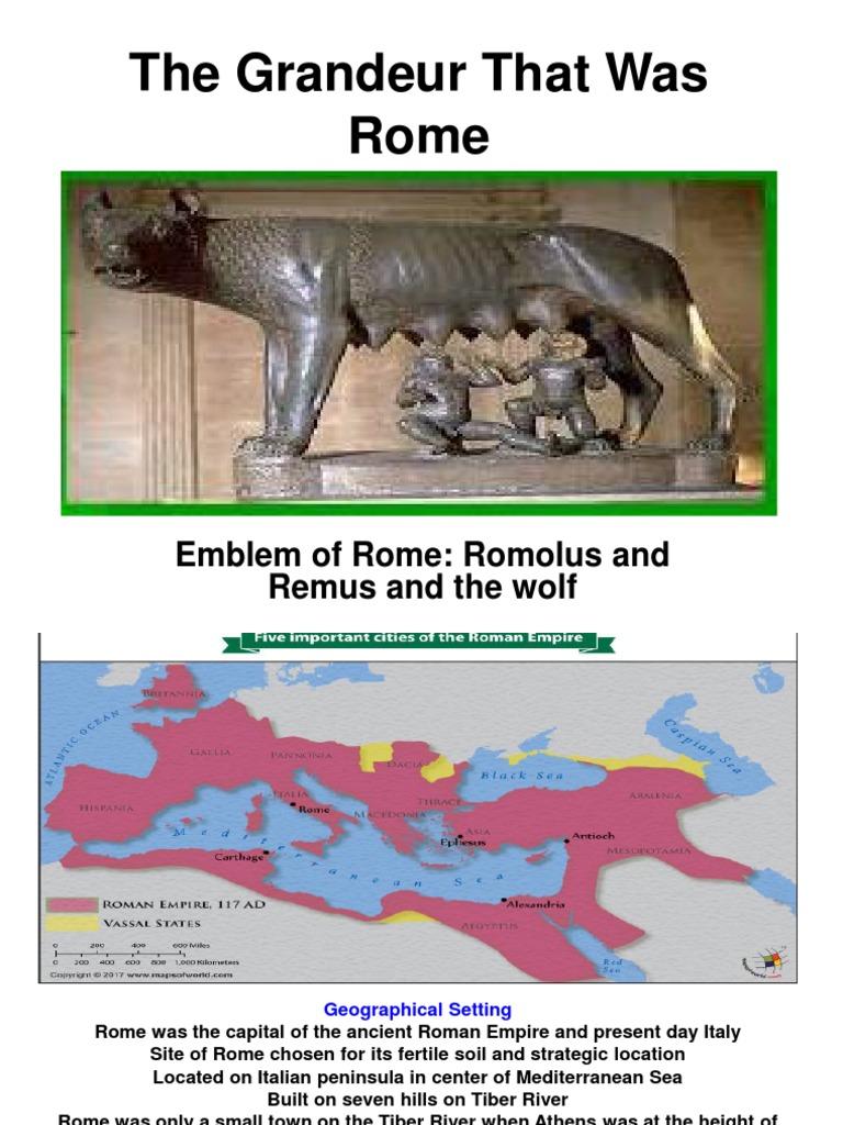The Grandeur of Ancient Rome | PDF | Roman Empire | Augustus