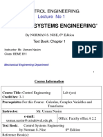 Control Systems Engineering