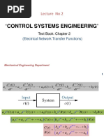 Lecture 02 Electrical Networks Transfer Function