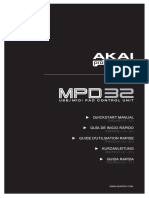 Akai mpd32 UserGuide PDF